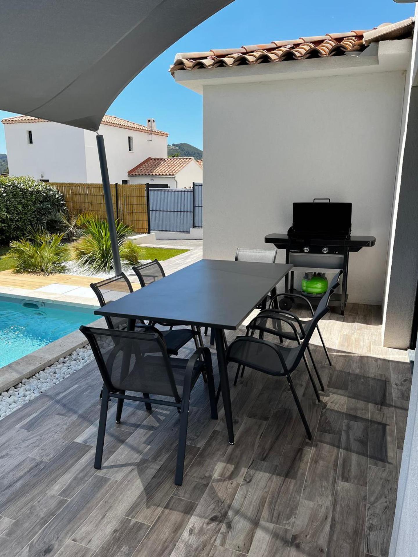 Villa 3 Chambres Piscine Petanque Clim Le Castellet  Zewnętrze zdjęcie