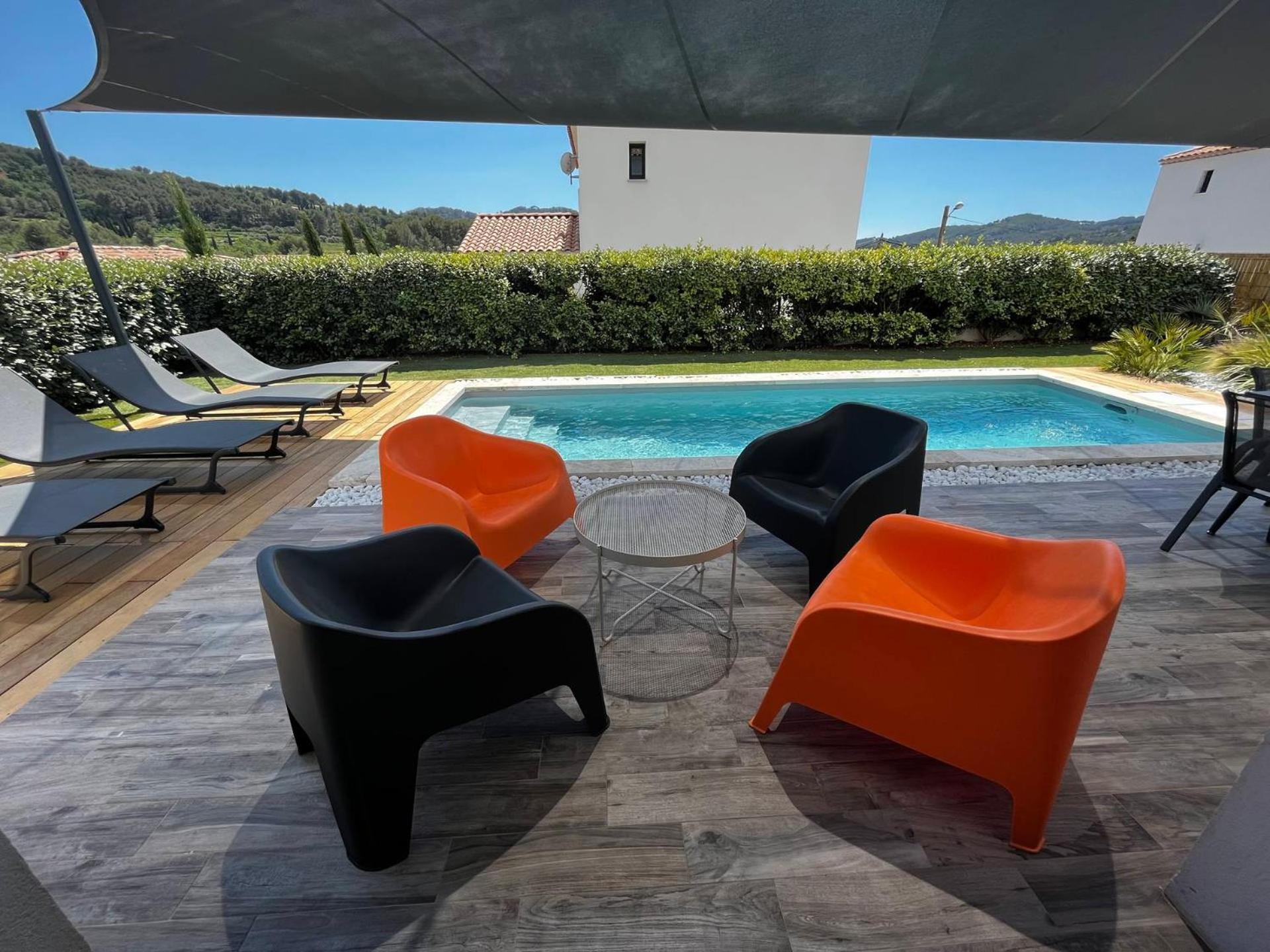 Villa 3 Chambres Piscine Petanque Clim Le Castellet  Zewnętrze zdjęcie
